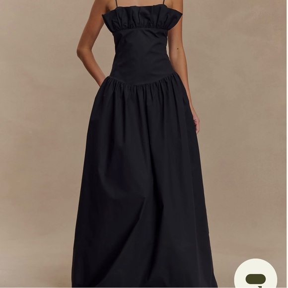 Meshki Dresses & Skirts - Meshki Black Strapless Gown